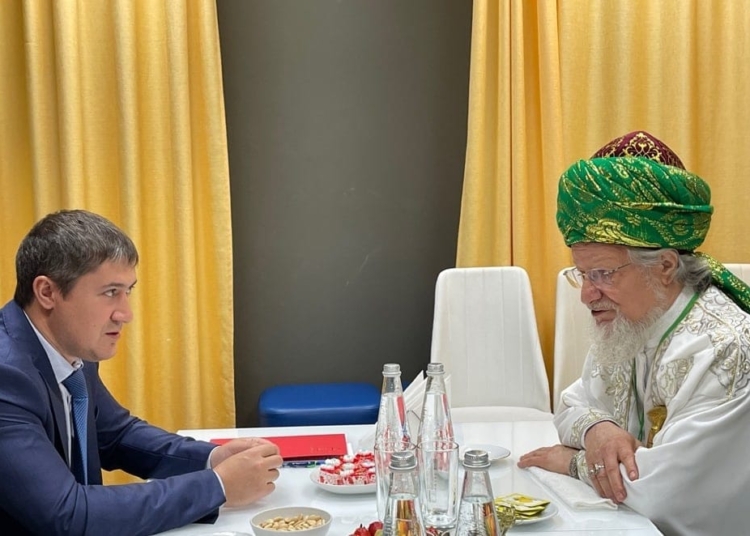 Талгат Таджуддин провел встречу с Губернатором Пермского края Дмитрием Махониным